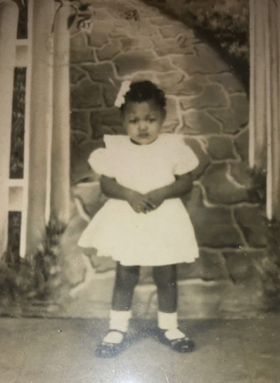 Photo: Williams at age three.